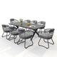 Option Table-Grey&Chair-Grey