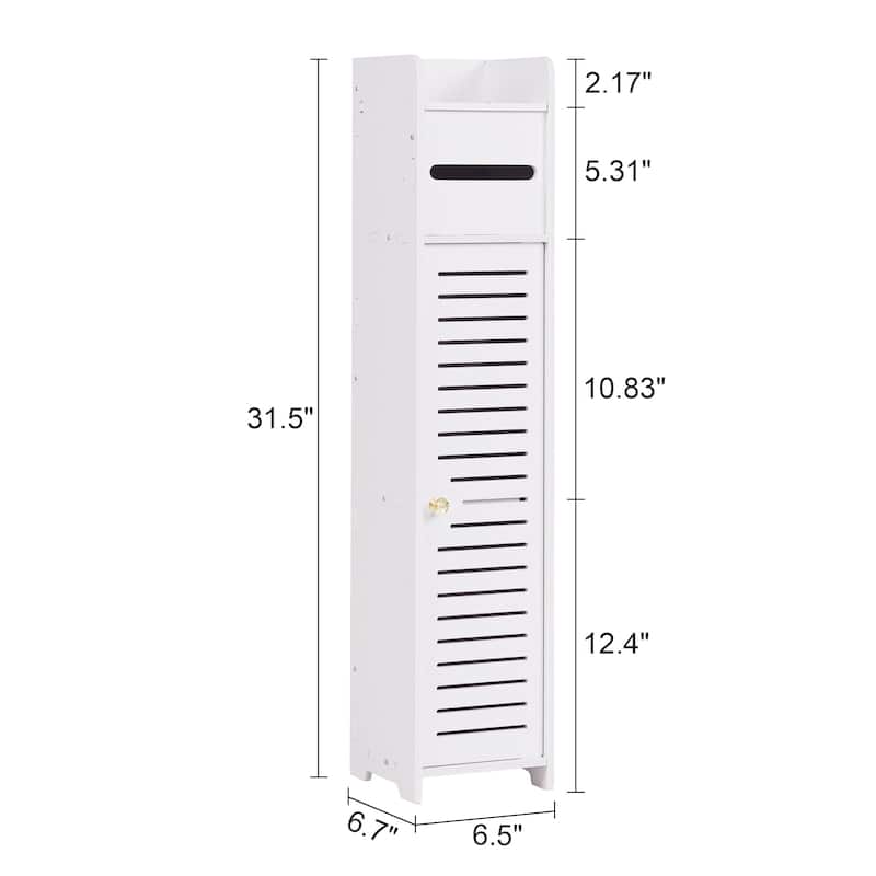 Freestanding Toilet Paper Holder Stand Over The Toilet Storage Cabinet Bathroom Storage Cabinet for Small Spaces