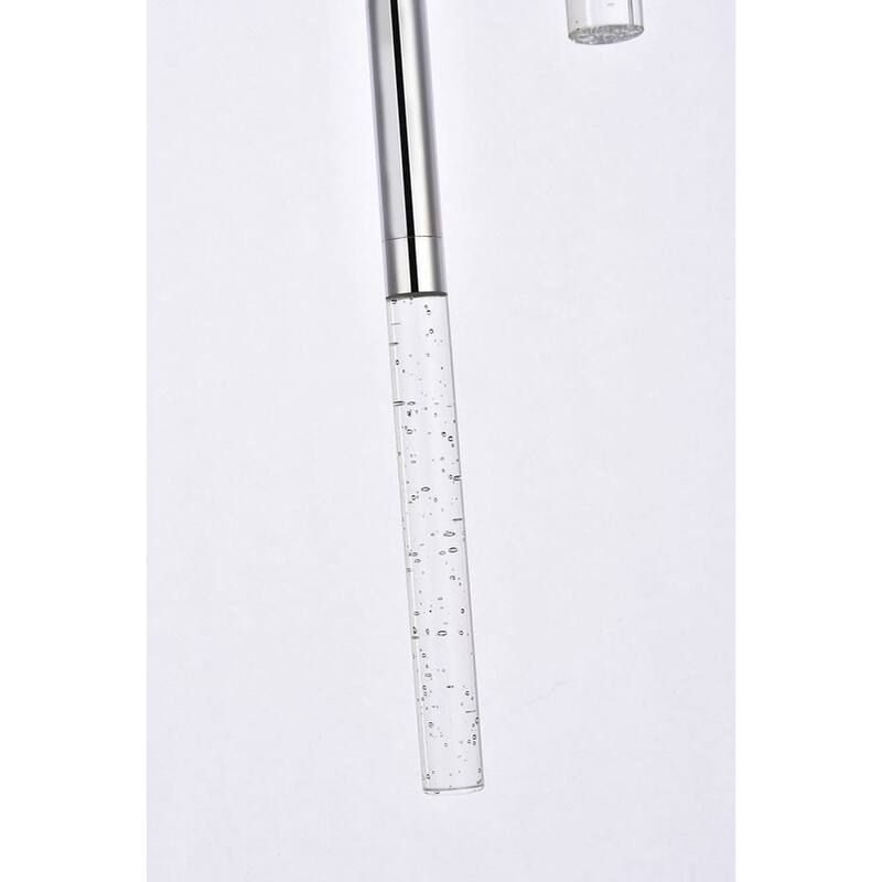 Elegant Lighting Ruelle 3 Light 12" Wide LED Crystal Multi Light