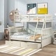 preview thumbnail 48 of 57, Twin over Twin House Bunk Bed With Shelves And Drawers