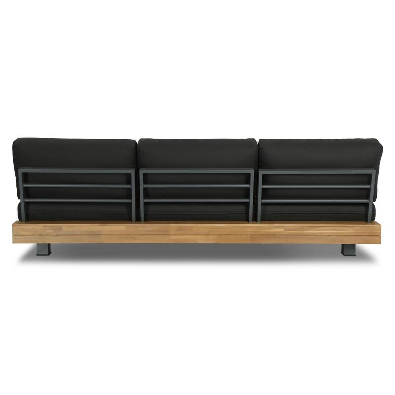 Poly & Bark Celenza 91" 3-Seat Outdoor/Patio Sofa Bench