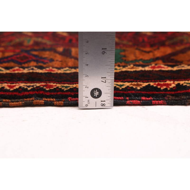 ECARPETGALLERY Hand-knotted Teimani Black Wool Rug - 3'9 x 6'4