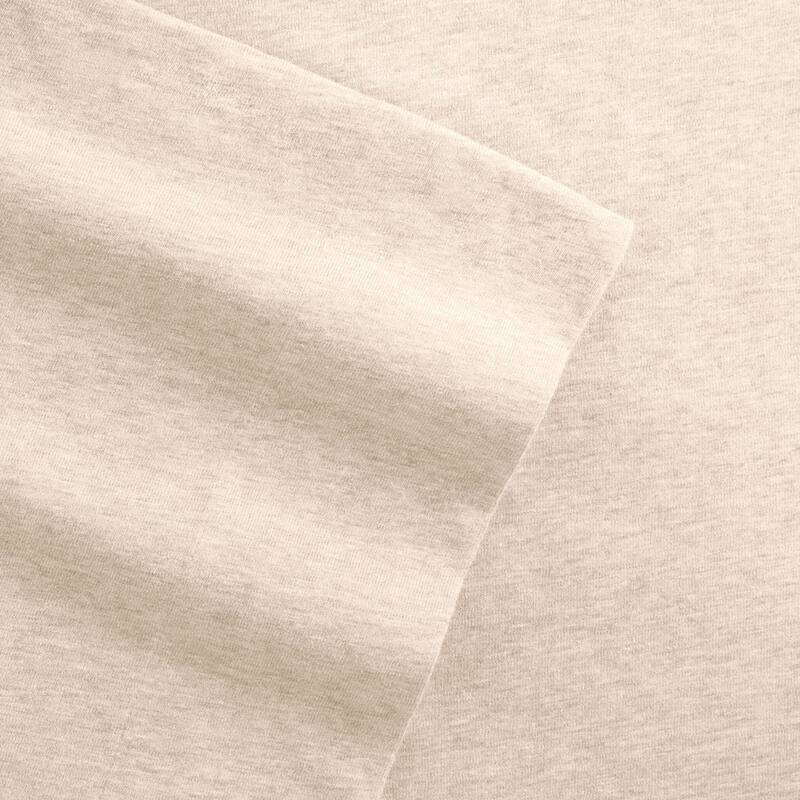 Ultra Soft 4 Piece Cotton Jersey Knit Sheet Set