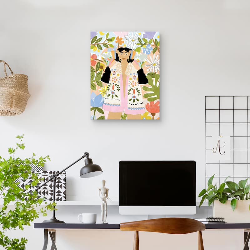 Beauty All Around Me by Alja Horvat Canvas Art Print