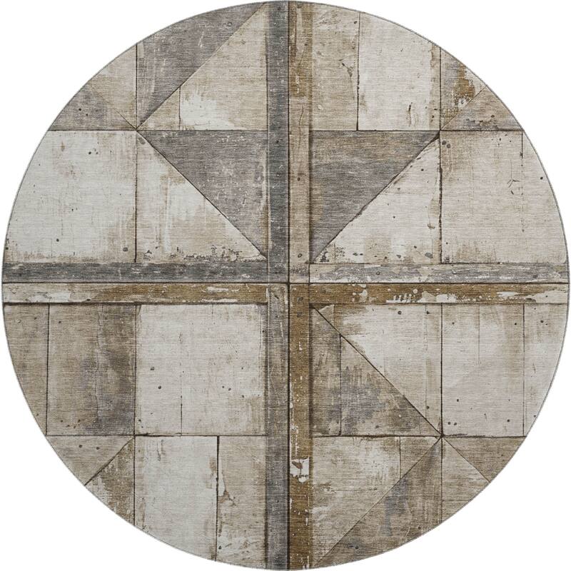 Premium Washable Super Soft Contemporary Geo Mayfield Rug