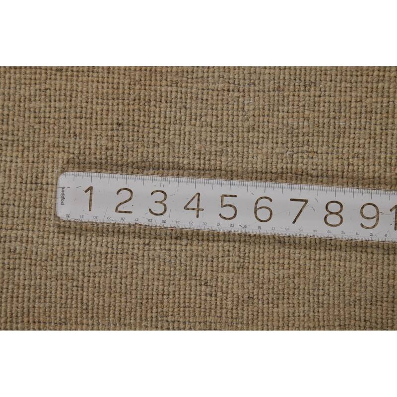 Solid Gabbeh Oriental Area Rug Handmade Wool Carpet - 8'2" x 9'11"