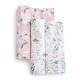 preview thumbnail 3 of 3, aden + anais essentials cotton muslin swaddle blanket 2 pack butterfly garden