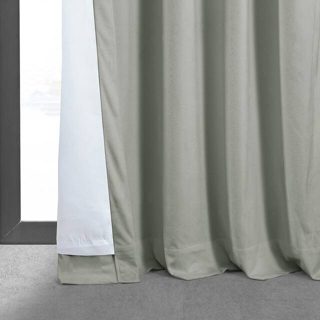 Exclusive Fabrics Signature Velvet Blackout Curtain (1 Panel)