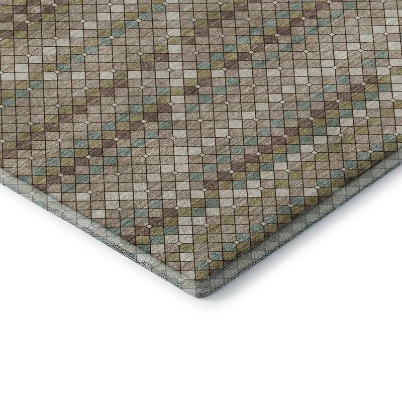 Premium Washable Super Soft Trellis Ombre Mayfield Rug