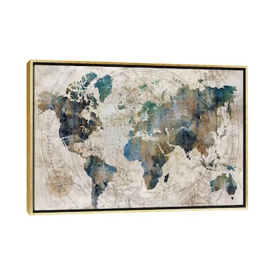 iCanvas "Celestial Map " by Isabelle Z Framed Canvas Print