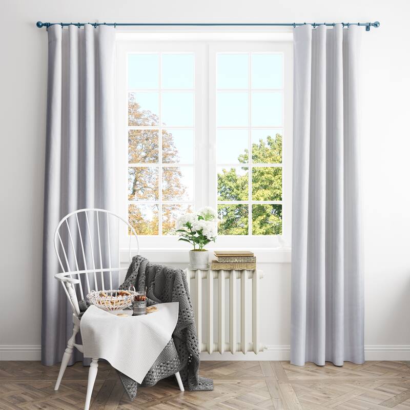 Deconovo Thermal Insulated Blackout 84-inch Curtain (2 Panel) - 52 x 84 - Greyish White