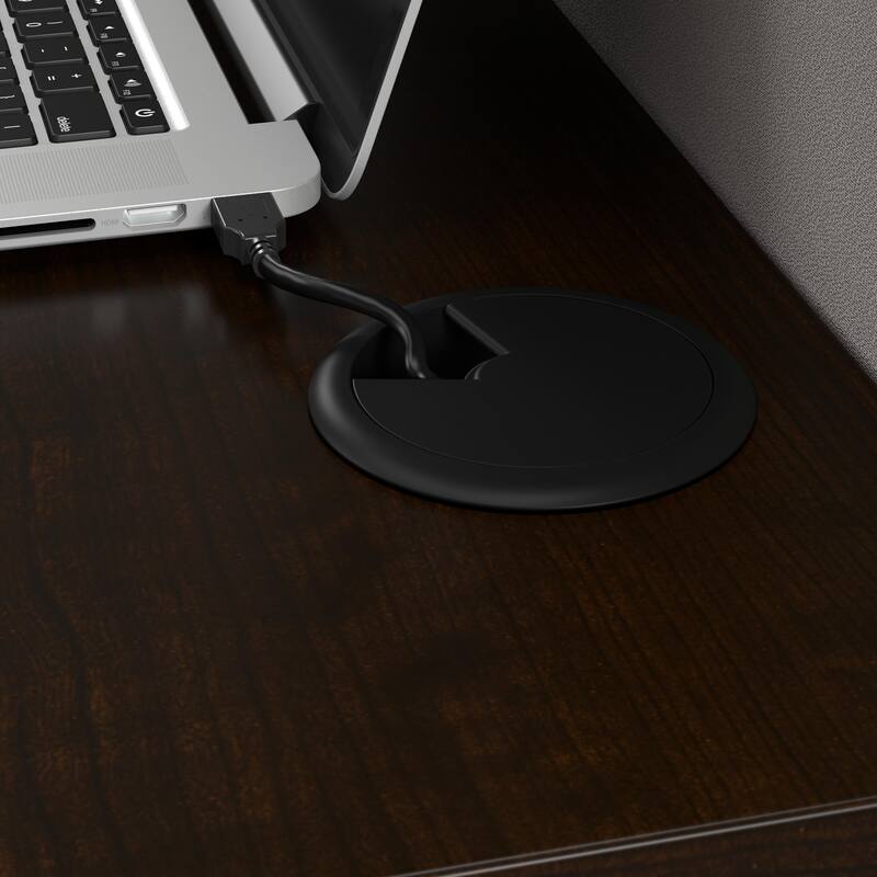 Office in an Hour 65W L-Shaped Workstation by Bush Business Furniture