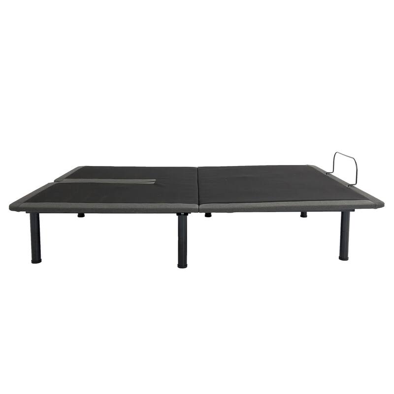 Bridgevine Home Flex Top Quick Assembly Adjustable Bed Frame with Voice Activated Controls