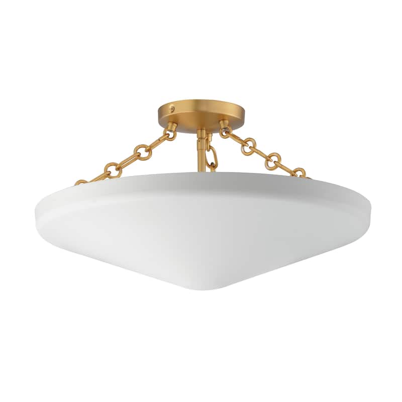 Maxim 22450 Artemis 3 Light 20" Wide Pendant - Natural Aged Brass