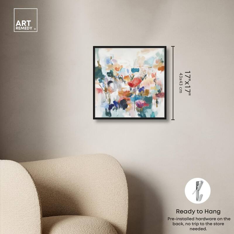 Riot of Color Canvas by Art Remedy