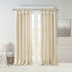 preview thumbnail 3 of 11, Madison Park Natalie Twisted Tab Lined Single Curtain Panel