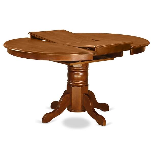 Shop 7 Piece Oval Dining Room Table With Leaf And 6 Dining Chairs