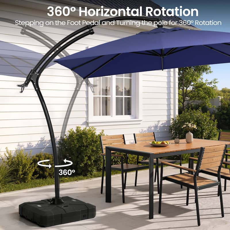 best selling patio umbrellas Amazon.com : 10 FT Patio Umbrella, 3 Tier Outdoor Table Umbrella with 8  Sturdy Glass Fiber Ribs and Push Button Tilt, Outdoor Patio Umbrellas for  Market Pool Garden Backyard, 1.5" Pole, Champagne (