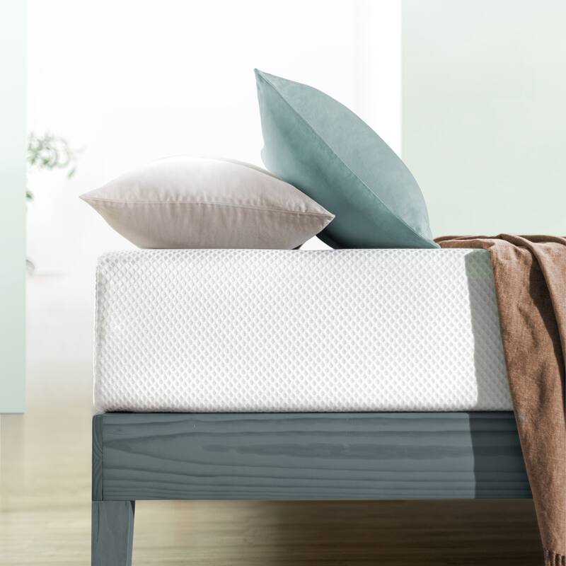 Priage by ZINUS 10 Inch Green Tea Fresca® Memory Foam Mattress - Twin