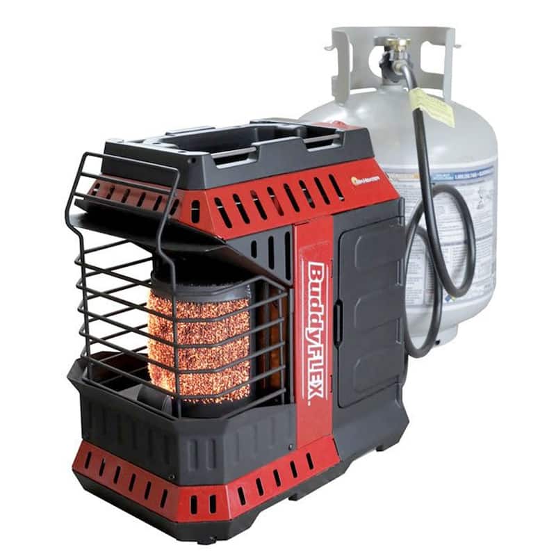 Mr. Heater 11,000 BTU Buddy FLEX Liquid Propane Portable Radiant Space Heater - 13.75