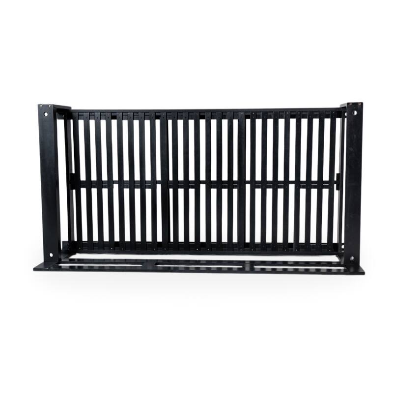 Patio Wooden Twin Size Porch Swing Daybed with 4 Hanging Ropes