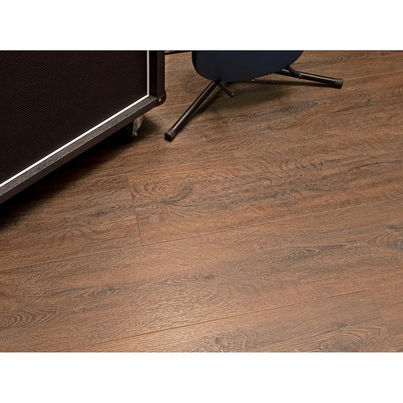 NewAge Products Stone Composite 5mm Luxury Vinyl Plank - 500 Sq.ft. Flooring Bundle - Forest Oak