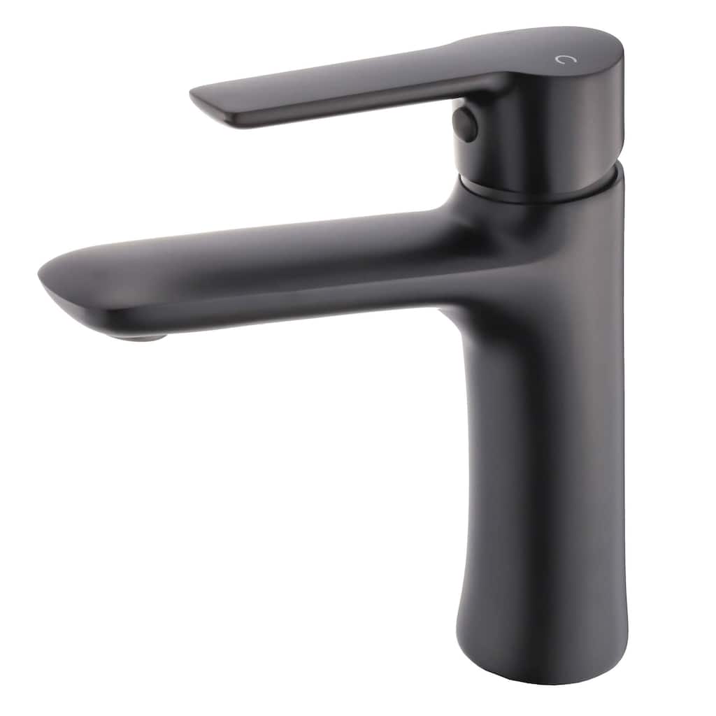 Fine Fixtures Round Single Hole Bathroom Faucet