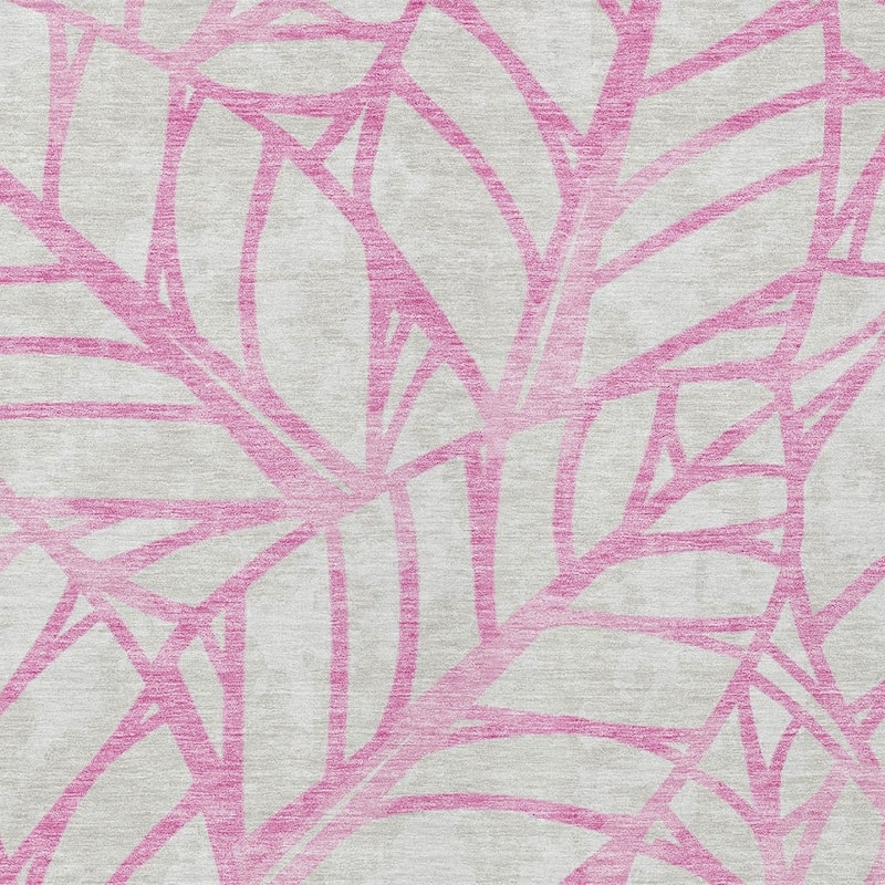 HomeRoots Floral Transitional Rectangle Outdoor Rug