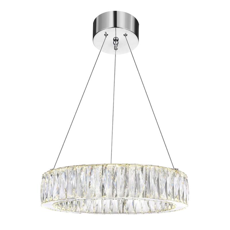 Juno LED Chandelier With Chrome Finish - Chrome