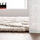 preview thumbnail 7 of 43, Nuloom Jinny Moroccan Wool Tasseled Area Rug