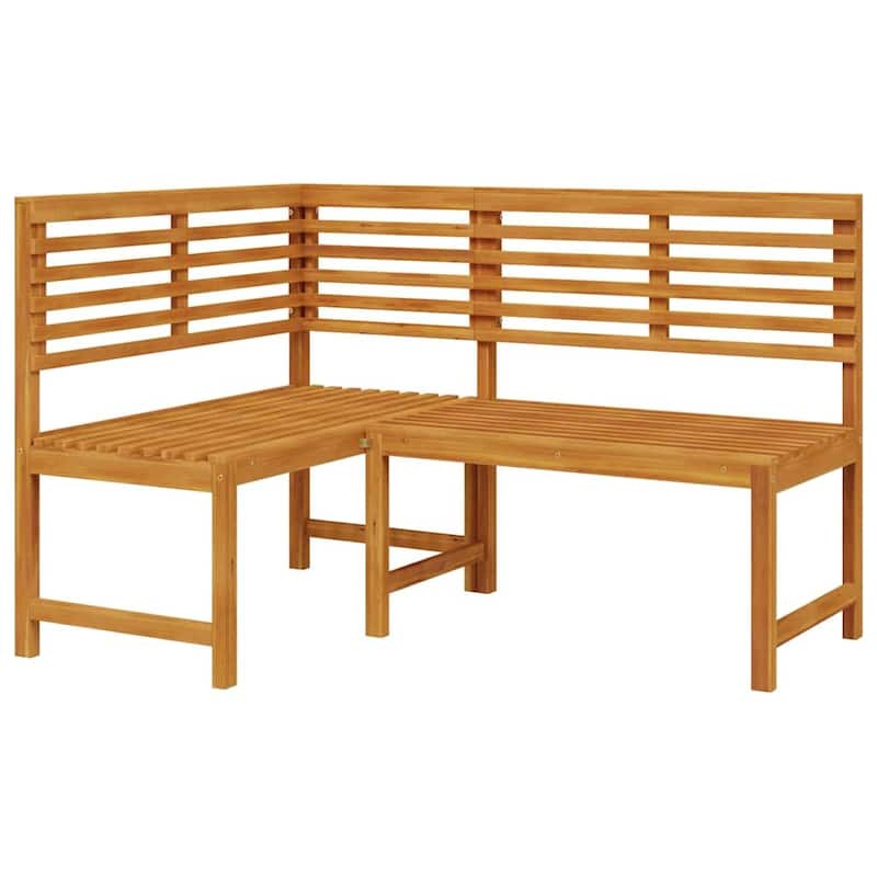 vidaXL Garden Bench Set Brown solid acacia wood - 20 x 35 x 30