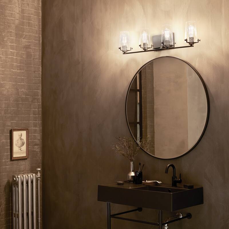 Kichler Lighting Alton 4-Light Vanity Light Black