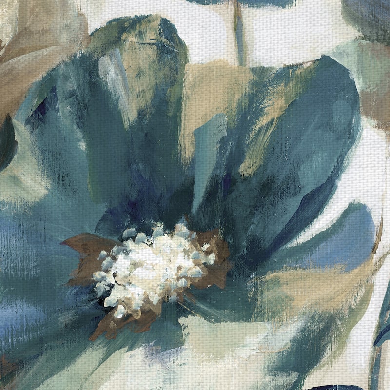 Indigo Garden Light by Nan Canvas Art Print