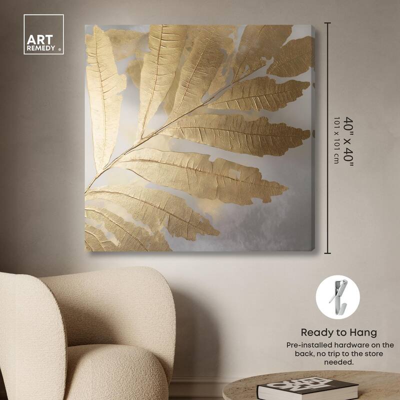 Golden Canopy (I) Canvas by Art Remedy, Gallery Wrapped
