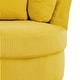 preview thumbnail 200 of 198, 41" W Oversized Accent Barrel Swivel Chair with Moon Storage Ottoman