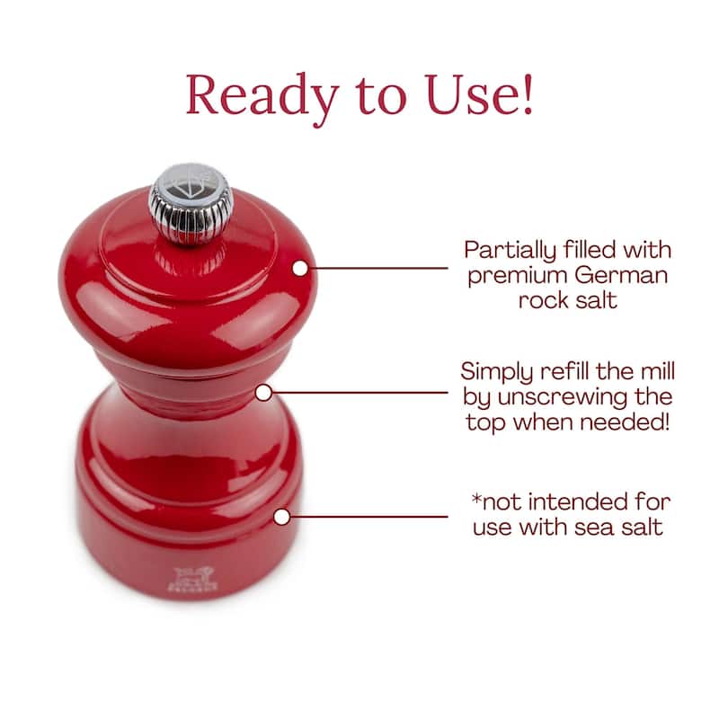 Peugeot Bistro 4 Inch Salt Mill