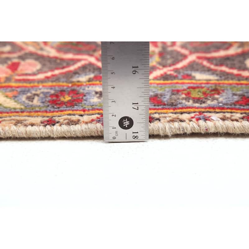 ECARPETGALLERY Hand-knotted Antalya Vintage Red Wool Rug - 6'7 x 9'5