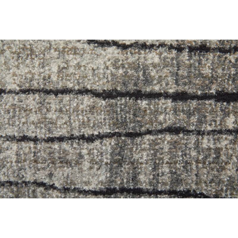 Grand Bazaar Kiba Machine Made Abstract Transitional Area Rug
