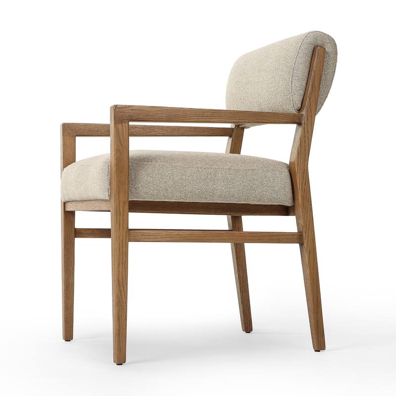 Pace Dining Arm Chair-Weslie Flax - 22.0W x 25.0 x 32.5H