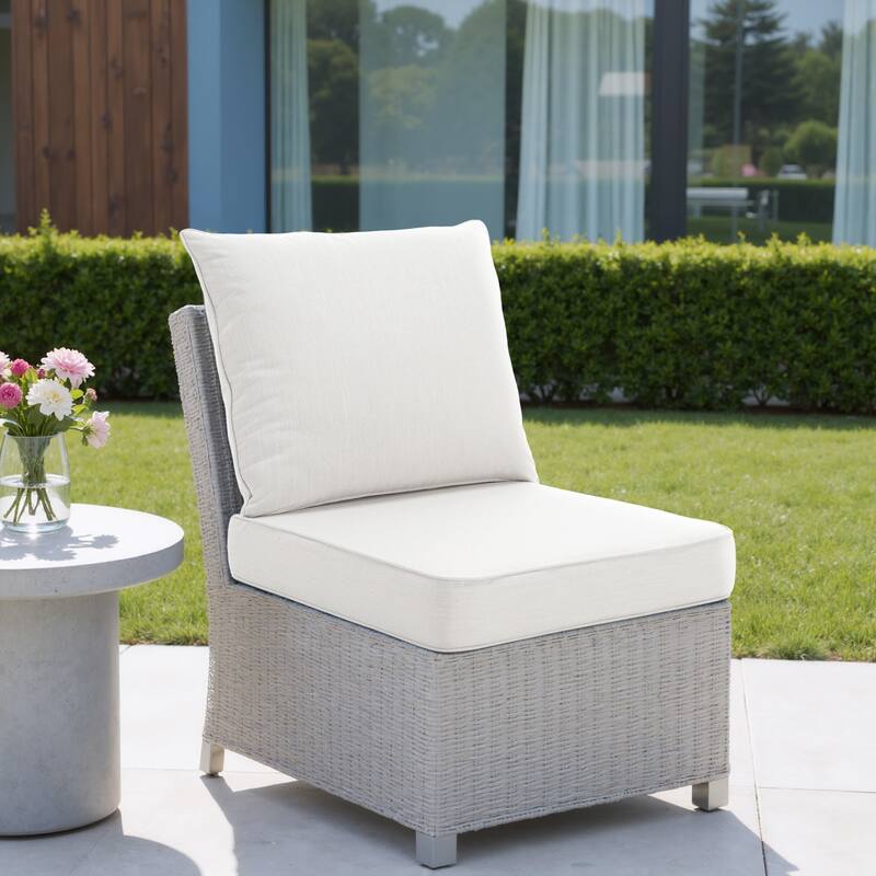 Sunbrella Indoor Outdoor Chair Cushion and Pillow