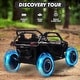 preview thumbnail 4 of 28, 24V Kids Ride On Utv,2-Seater 4WD Off Road Electric Vehicle with Remote Control