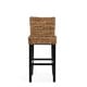 preview thumbnail 2 of 6, Portman Rattan Bar and Counter Stools by Kosas Home