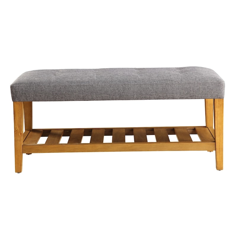Kahan Kahan Tufted Padded Seat Bench