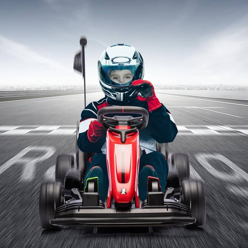 Electric Go Kart Drift Kart Outdoor Race Toy for Kids Best Gifts