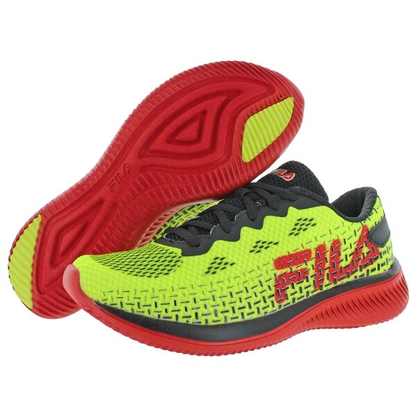 fila shoes black and yellow