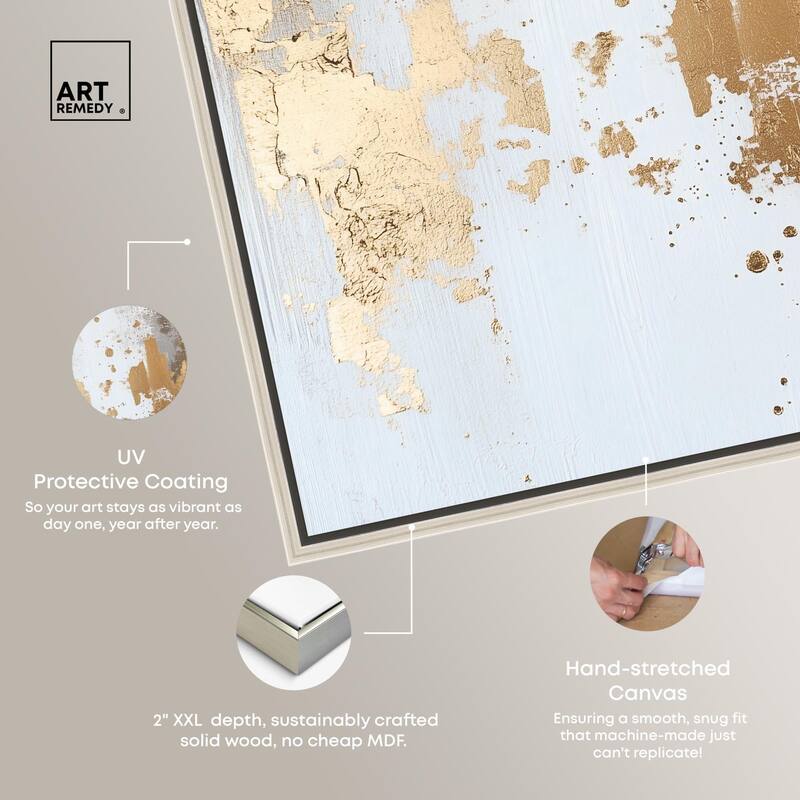 Ghostly Glimmer II Canvas by Art Remedy