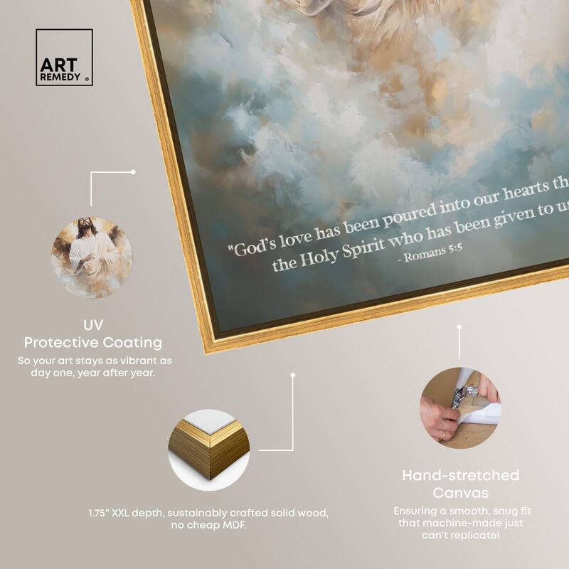 His Love Canvas by Art Remedy