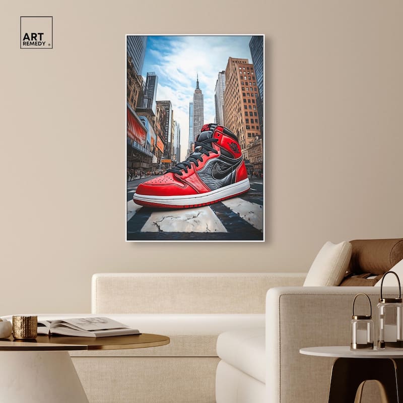 Sneaker of New York Canvas by Art Remedy