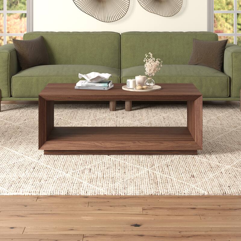 Tannen 48" Wide Rectangular Coffee Table