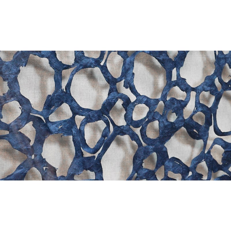 HUJI Abstract Handmade Paper Art Shadow Box Wall Decor